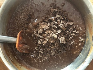 truco para la receta de brownie casero